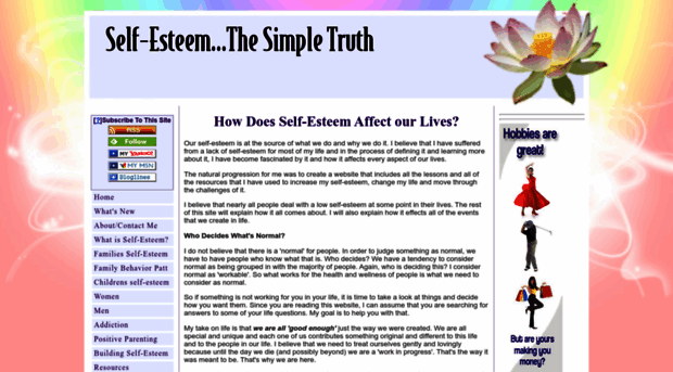 self-esteem-the-simple-truth.com