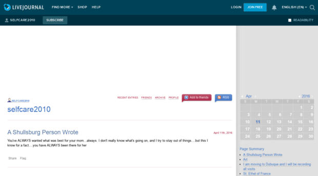 selfcare2010.livejournal.com