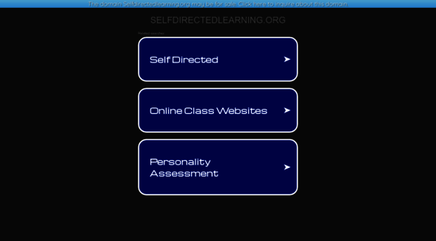 selfdirectedlearning.org
