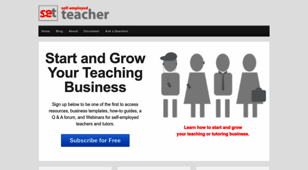 selfemployedteacher.com