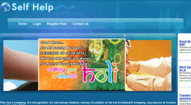 selfhelp.net.in