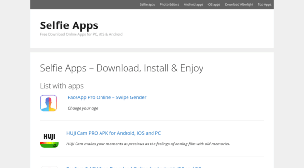 selfieapps.net