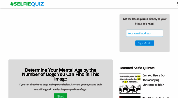 selfiequiz.com