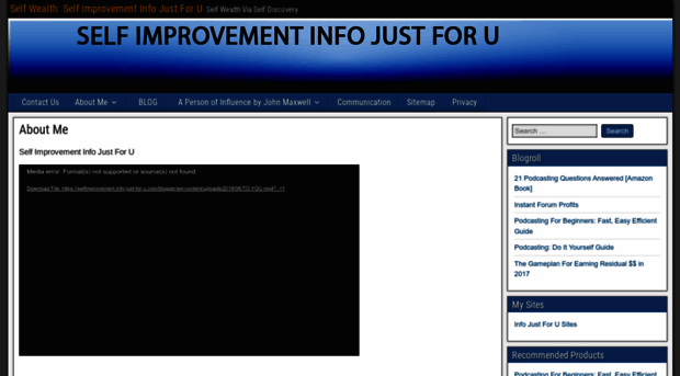 selfimprovement.info-just-for-u.com