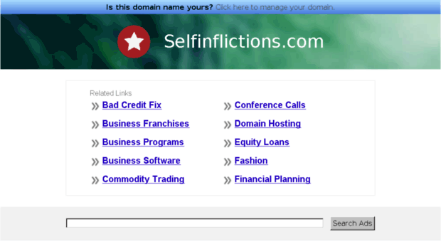 selfinflictions.com