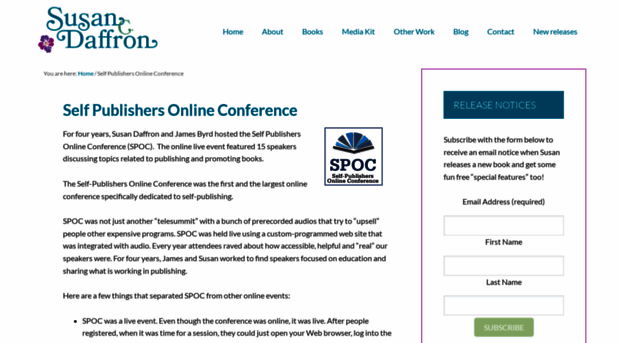 selfpublishersonlineconference.com