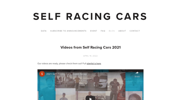 selfracingcars.com