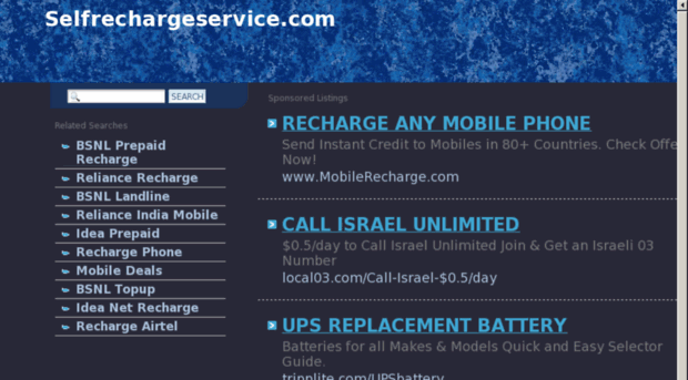 selfrechargeservice.com