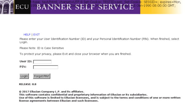 Selfservice banner ecu edu User Login Selfservice Banner Ecu