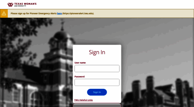 selfservice.twu.edu