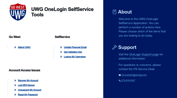 selfservice.westga.edu