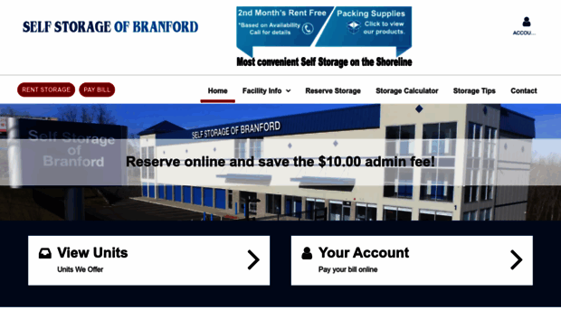 selfstorageofbranford.com