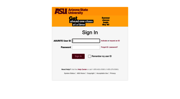 selfsub.asu.edu