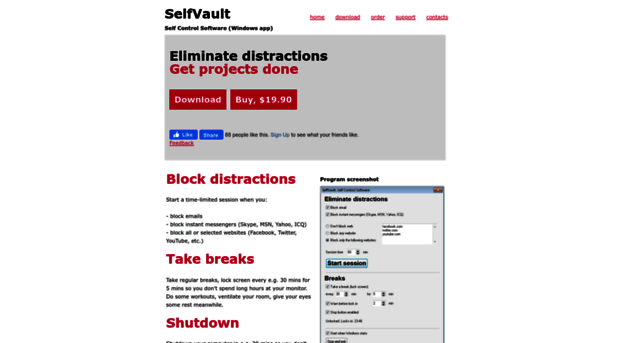 selfvault.com