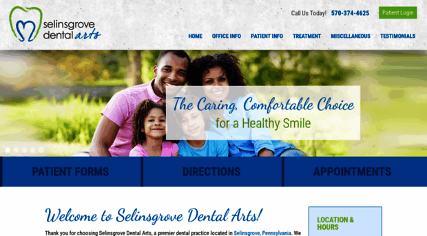 selinsgrovedentalarts.com