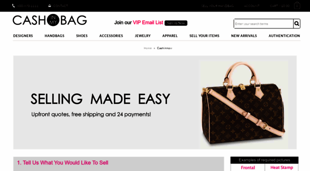 sell-now.cashinmybag.com