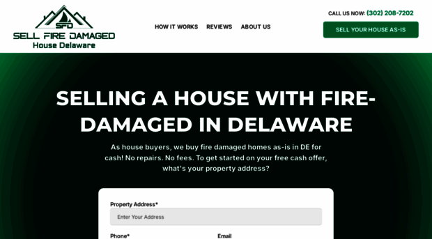 sellfiredamagedhousedelaware.com