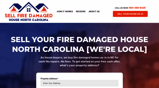 sellfiredamagedhousenc.com