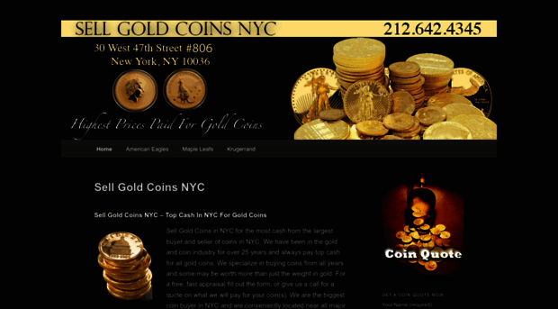 sellgoldcoinsinnyc.com