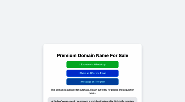 sellingdomains.co.uk