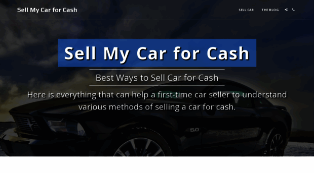 sellmycarforcash.site123.me