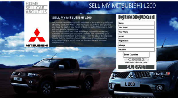 sellmymitsubishil200.co.uk