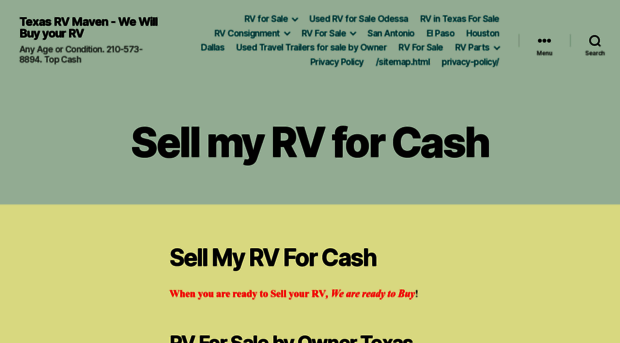 sellmyrvforcash.com