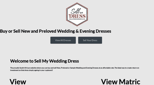 sellmyweddingdress.co.za