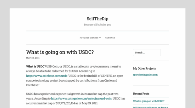 sellthedip.com