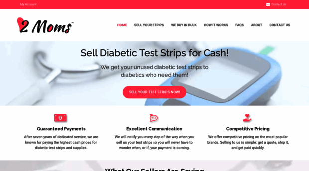 sellusdiabeticteststrips.com