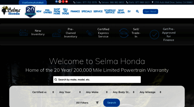 selmahonda.com