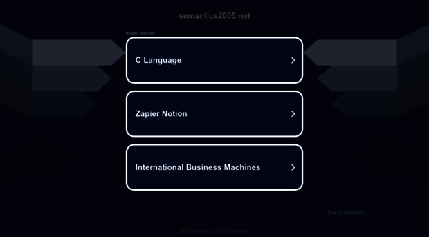 semantics2005.net