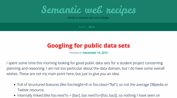 semanticwebrecipes.wordpress.com