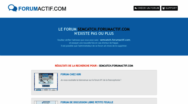 semcatch.forumactif.com