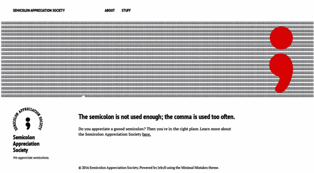 semicolonappreciationsociety.com