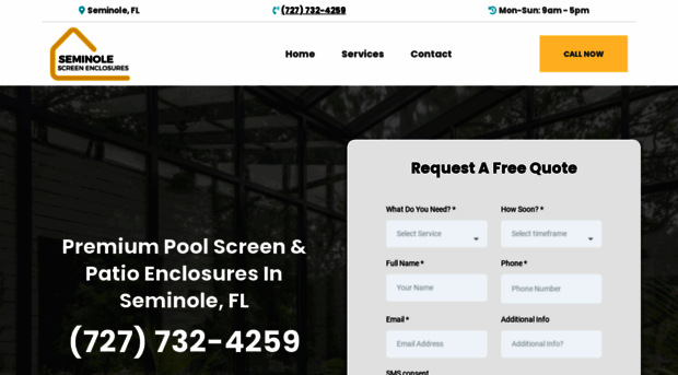 seminolescreenenclosures.com