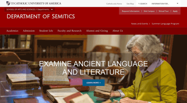 semitics.cua.edu