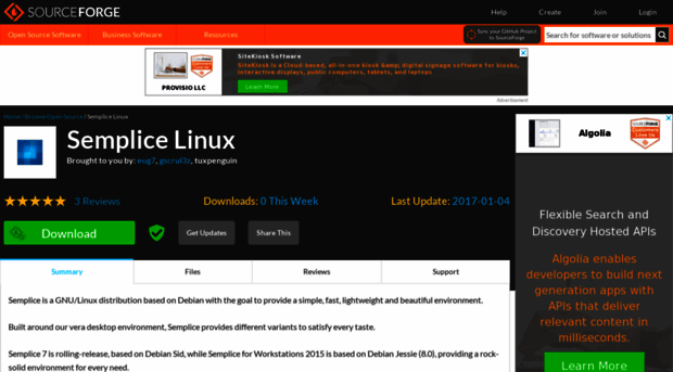 semplice-linux.sourceforge.net