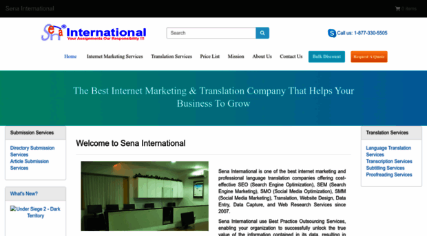 senainternational.com