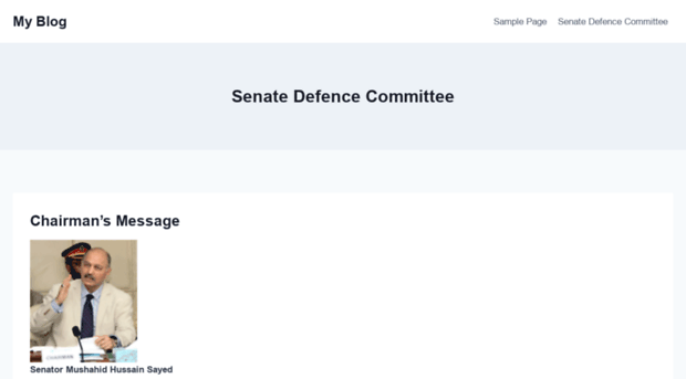 senatedefencecommittee.com.pk