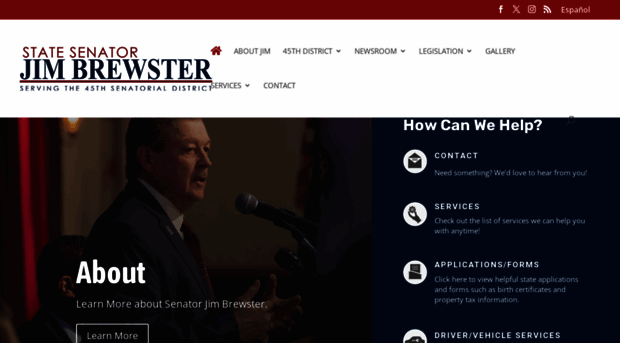 senatorbrewster.com