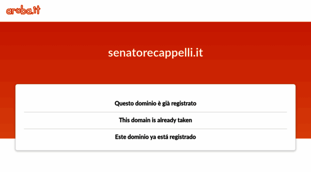 senatorecappelli.it