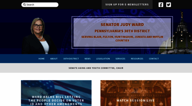 senatorjudyward.com