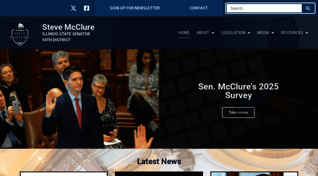 senatormcclure.com