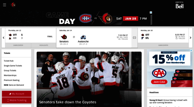 senators.nhl.com