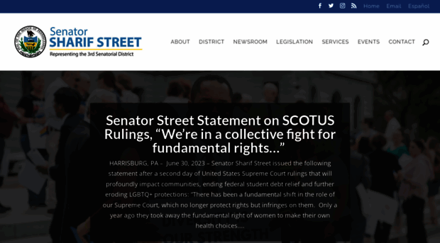 senatorsharifstreet.com