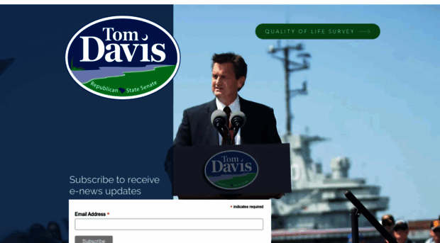 senatortomdavis.com