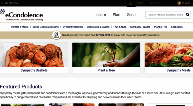 send.econdolence.com