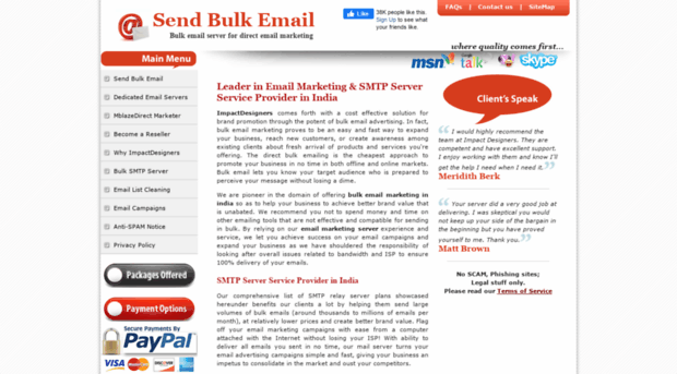 sendbulkemailserver.com