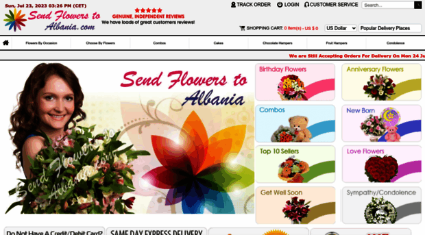 sendflowerstoalbania.com